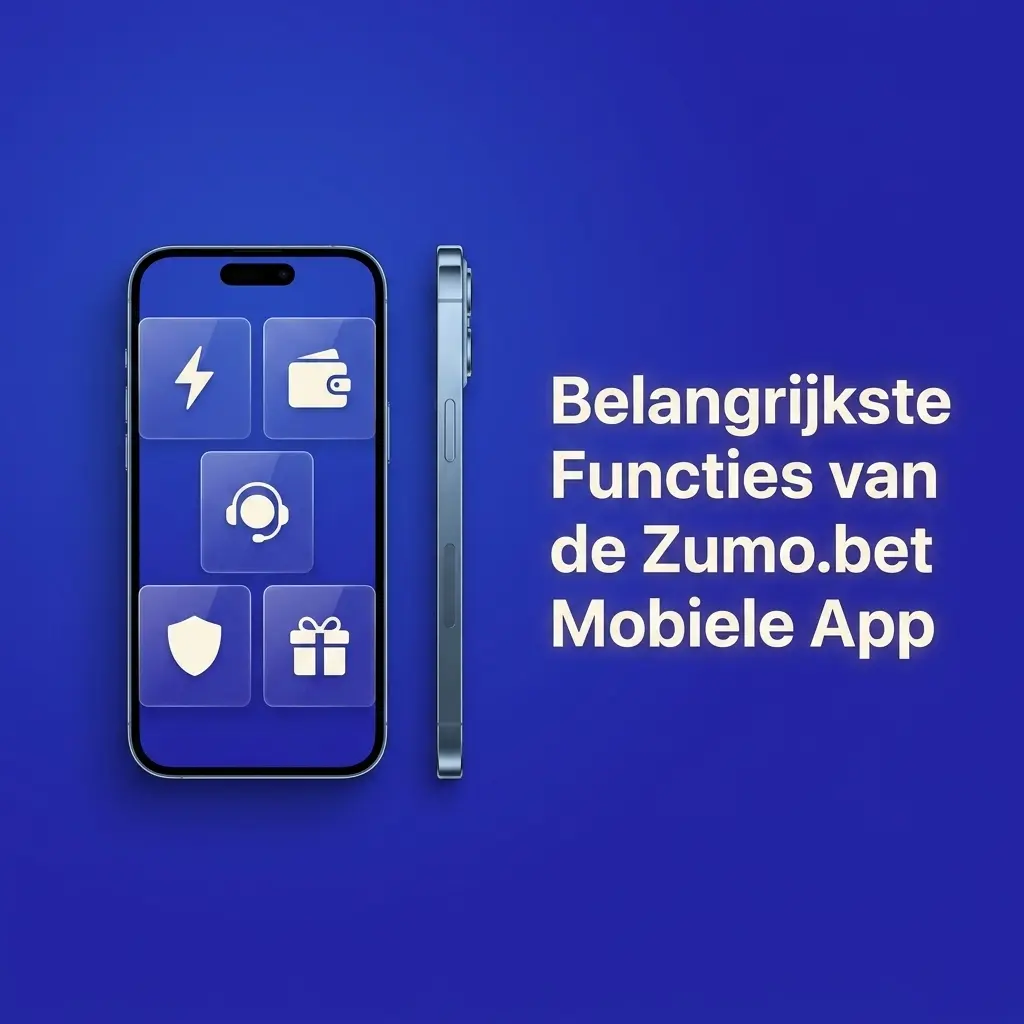 Zumo.bet mobiele app functies: casino, sportweddenschappen, iDEAL, live dealers en SSL-beveiliging voor Nederlandse spelers.