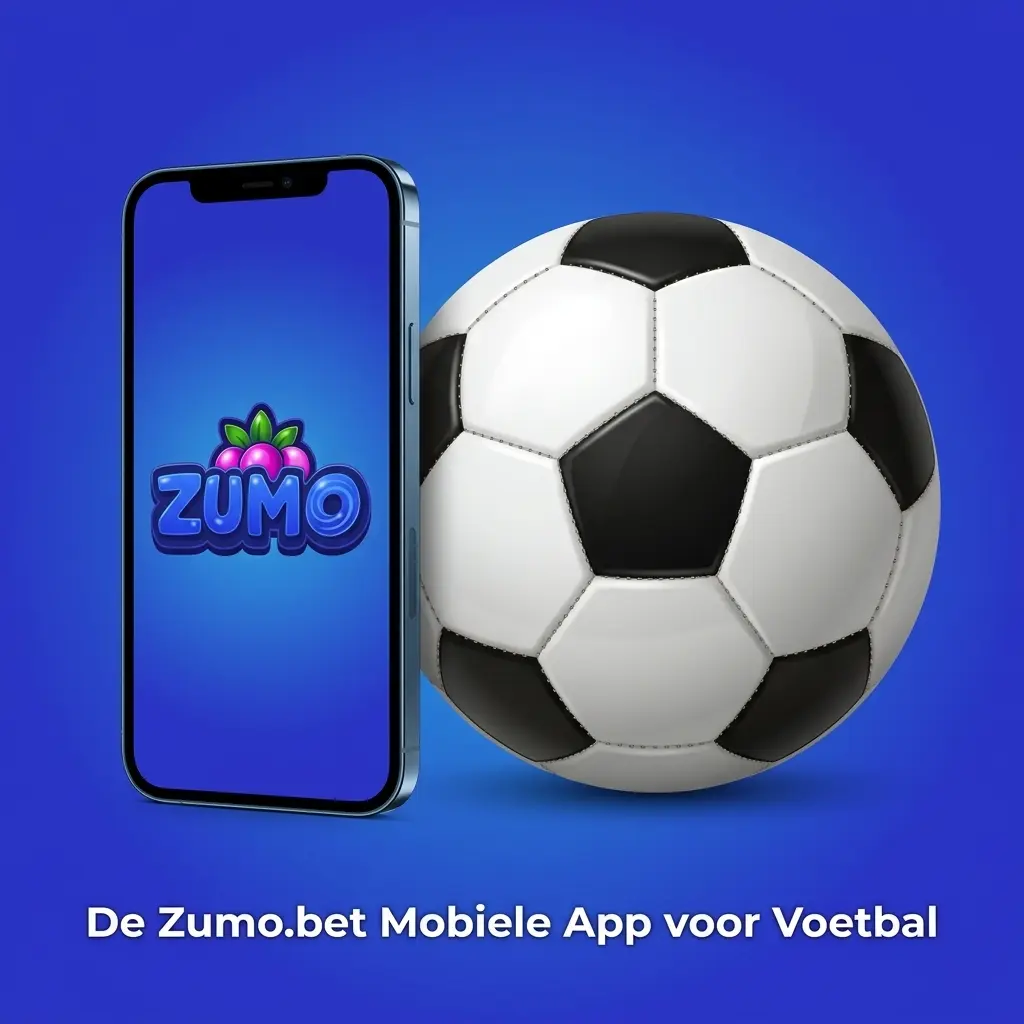 Zumo.bet mobiele app voor voetbalweddenschappen op Android en iOS met live wedden en statistieken
