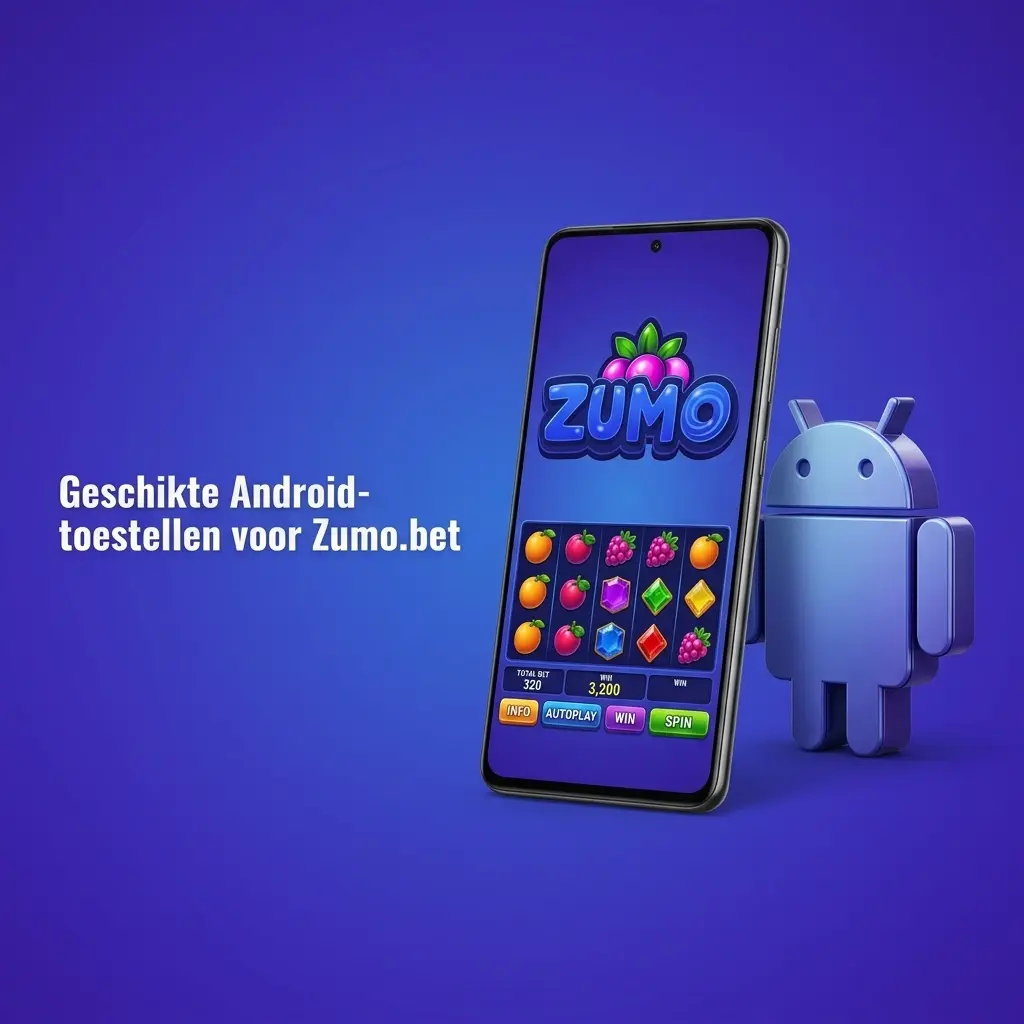 Geschikte Android-toestellen voor Zumo.bet PWA, waaronder Samsung, Google Pixel, OnePlus en Xiaomi