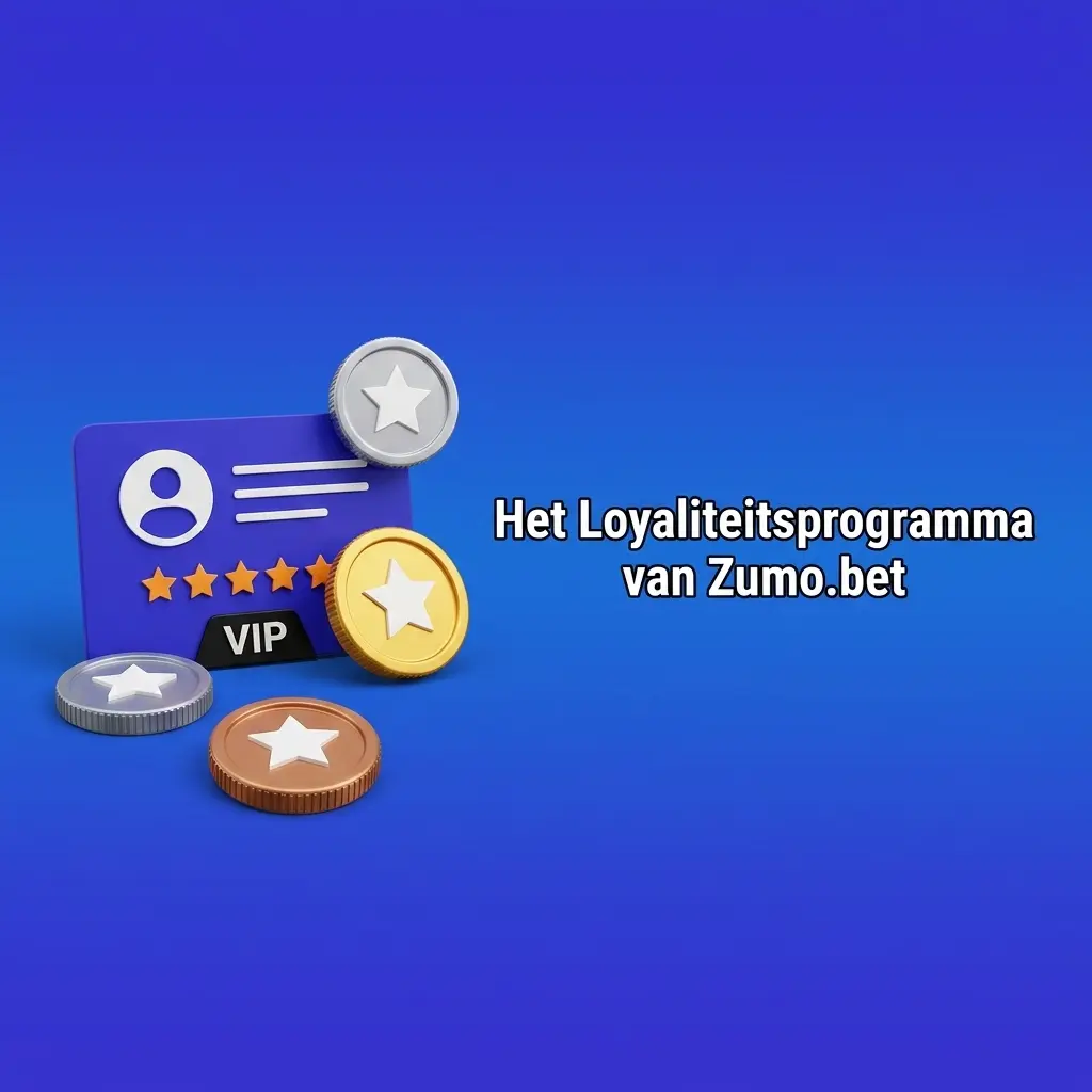 Zumo.bet loyaliteitsprogramma met niveaus Bronze tot VIP, punten sparen en inwisselen voor beloningen