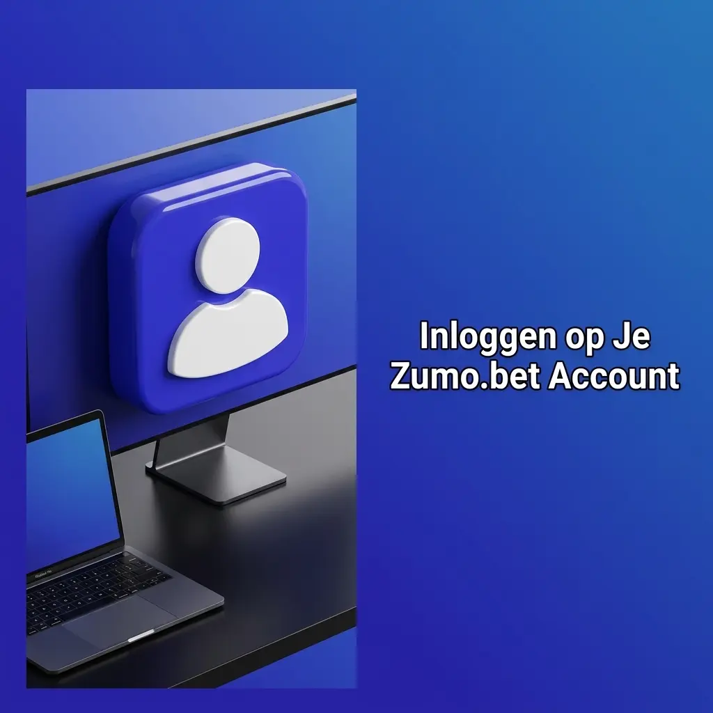 Stappen om in te loggen op je Zumo.bet account via de inlogknop op de website