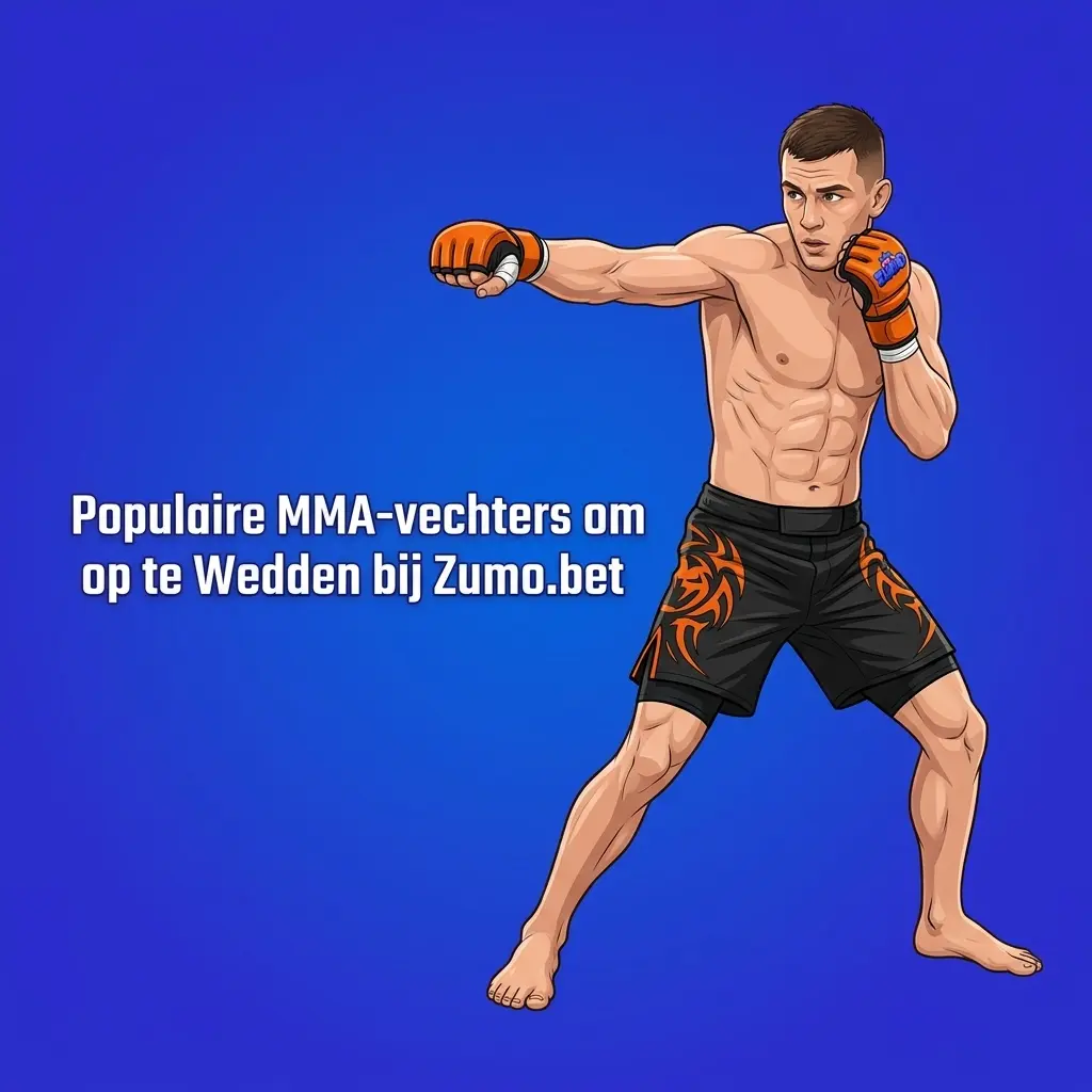 Populaire MMA-vechters zoals Jon Jones en Conor McGregor om op te wedden bij Zumo.bet