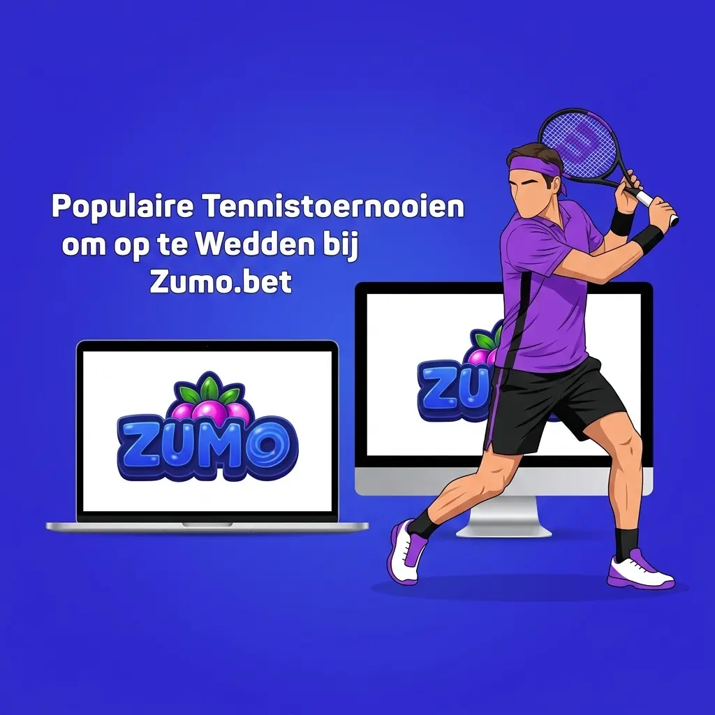 Populaire tennistoernooien zoals Grand Slams en ATP Masters 1000 om op te wedden bij Zumo.bet