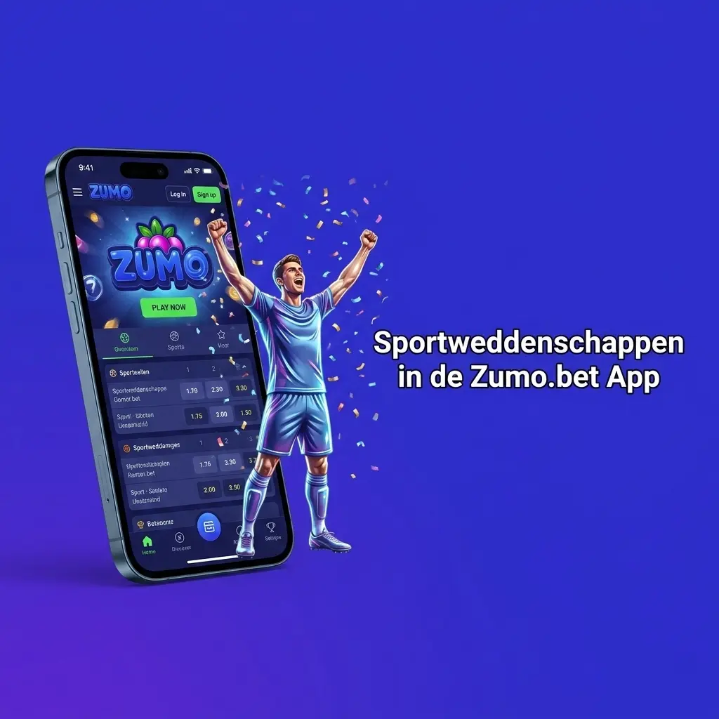 Zumo.bet app sportweddenschappen op voetbal, tennis, basketbal, esports en meer internationale evenementen