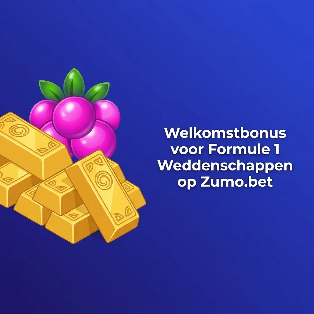 Zumo.bet welkomstbonus voor nieuwe spelers inzetbaar op Formule 1 weddenschappen na eerste storting
