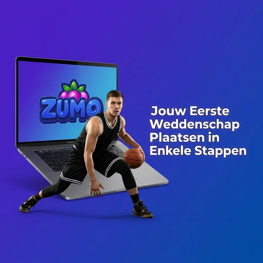 Stappen om je eerste weddenschap te plaatsen bij Zumo.bet via registratie, storting en sportkeuze