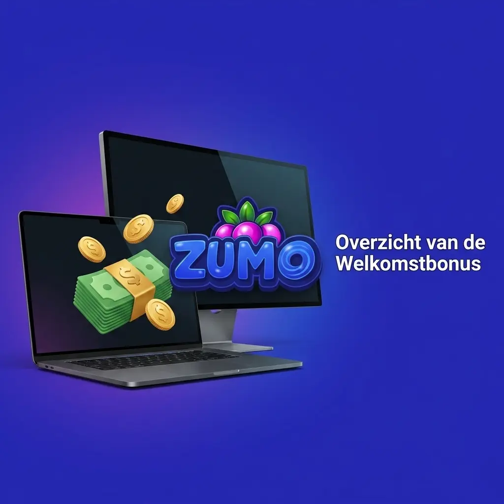 Overzicht welkomstbonus Zumo.bet: 150% tot €1500 plus 150 gratis spins bij minimale storting van €20