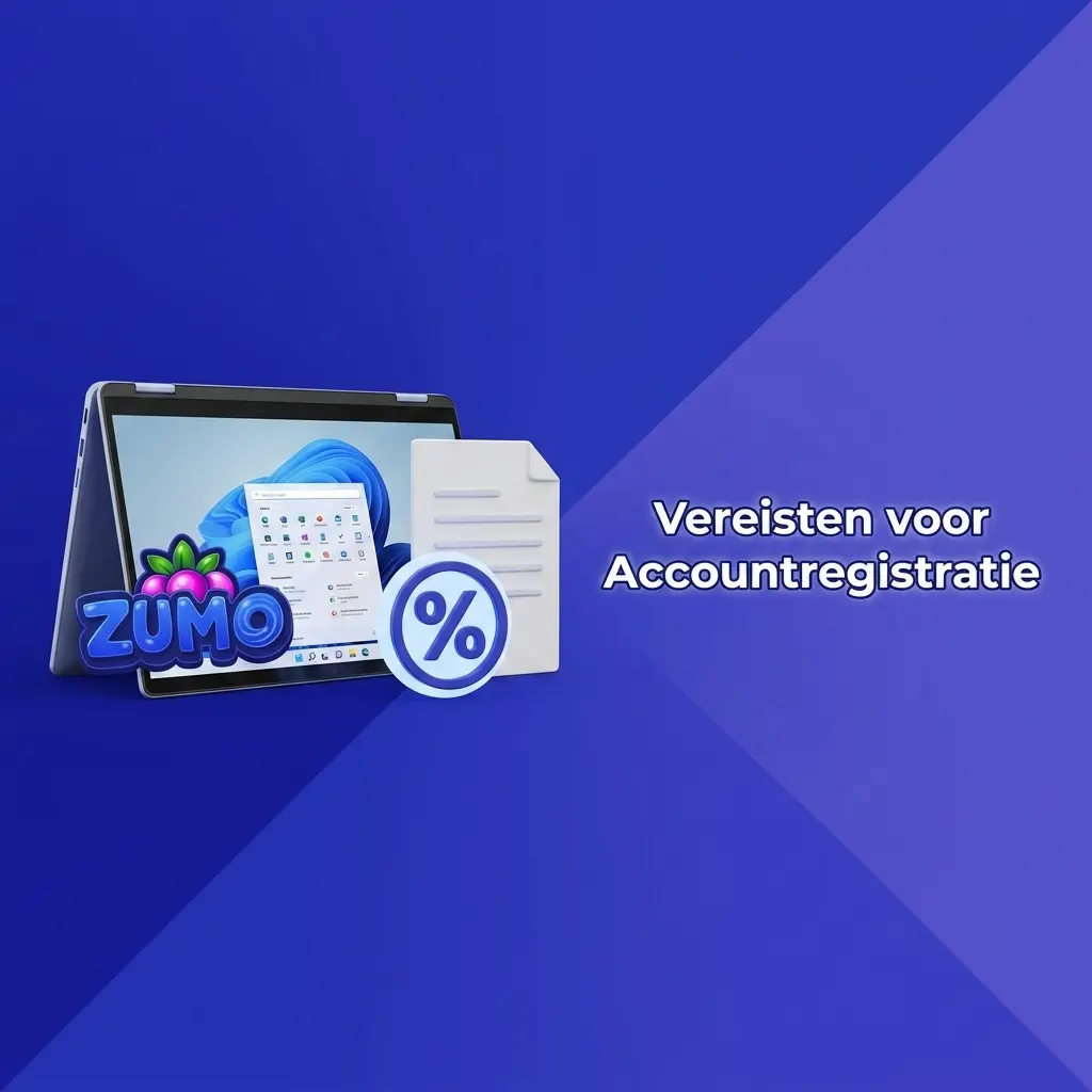 Vereisten voor accountregistratie: minimumleeftijd 18 jaar, geldig ID, één account per persoon in Nederland.